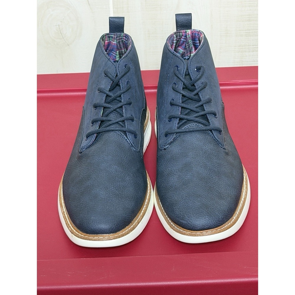 Ben Sherman Mens Navy Blue Chukka Boots Size‎ 10